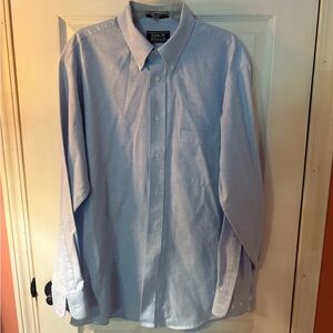 (SALE) Arrow Classic Blue Dress Shirt for Men large